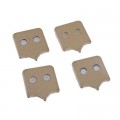 EBC Brakes EPFA Sintered Fast Street and Trackday Pads Front - EPFA604/4HH EBC Brakes EPFA Sintered Fast Street and Trackday Pads Front - EPFA604/4HH